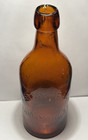 Rare 1893 Peter Stumpf Street Address Richmond Virginia Blob Amber Beer Bottle