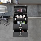 Rolling Makeup Train Case Hairdresser Salon Cosmetic Organizer Drawer Trolley
