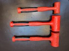 3 Snap On Soft Grip Dead Blow Hammers Hbfe16 1    Hbfe48 2   usa 