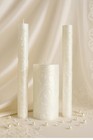 Unity Candle Set For Wedding Ceremony   Reception     6    Pillar   Two