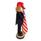 Kurt Adler Wooden Nutcracker  President Donald Trump  16in