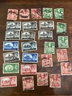 Great Britain Stamps Lot - On off Paper