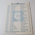 1983-84 Biscayne College Basketball Yearbook Guide Bobcats Vintage Booklet 