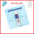 Secure Waterproof Denture Adhesive - Zinc Free - Extra Strong Hold For Upper  Lo