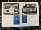 Vintage Colonial Homes Catalog Plan Book  - L f  Garlinghouse - Iva G  Lieurance