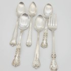 Vintage Sterling Silver Silverware Lot Total 165 Grams Marked 1 Oneida