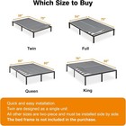 Levbed Drwwi Bunkie Board King 10mm76 X 80 Anti-sag Non-slip Mattress Support