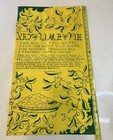 Rare Nwot Vtg Mcm Key West Hand Print Fabrics Recipe Tea Towel Set Vanda Pell
