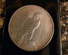 1923  1 Silver Peace Dollar Coin Circulated Uncertified 0 9 Fineness Us