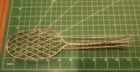 Vtg  Woven Wire Metal Ladle Spatula Whisk Egg Strainer Kitchen Utensil - Mjk520
