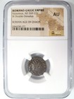Victorinus Romano Gallic Empire Ngc Au Bi Double Denarius Ancient Roman Coin