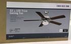 Trice 52 In Led Brushed Nickel Ceiling Fan New