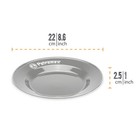Petromax Enamelware Plates  Enameled Steel For Kitchen And Camping  2 Pk