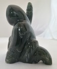  Jade Carved Inuit Eskimo Fisherman 