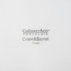 Crate   Barrel Cafeware Ii Dinner salad Plate  Soup cereal all Purpose Bowl Pick
