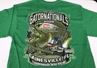 Nhra Drag Racing Offical 2022 Gator Nationals  Grn T Shirt  Size Large
