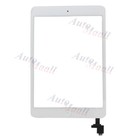 White Touch Screen Glass Digitizer Replacement  Ic home Button For Ipad Mini 1 2