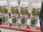 Lot Of  4  Flex Shot White Rubber Sealant  8oz  These Are White   new 
