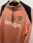 Nike Chelsea Fc Strike Drill Top Training 1 4 Zip Dz0839-354 Men   s Largenew Apr