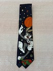 Looney Tunes Space Jam Bugs Bunny Men s Blue Tie Original Television