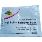 500 Pack Bulk Acetone Nail Polish Remover Pads  Individually Wrapped   Free Ship