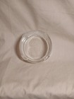Vintage Art Deco Clear Glass Powder Or Vanity Jar