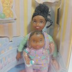 New Fisher Price Loving Family Dollhouse African American Dolls 2010 Mom   Baby
