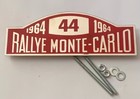 Car Badge Rallye Monte -carlo Car Badge 44 Car Grill Badge Emblem Enamled Badge 