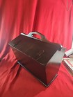 Vintage 1940 s Double Sided Wood Storage Box  Sewing Basket  Beautiful