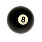 Replacement Billiards Ball 1-1 2  Mini Size 8