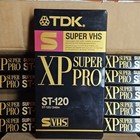Tdk Xp Super Pro St-120 Super Vhs Blank Recordable Video Tapes 120 Min 10 Pack