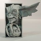 Gremlins Inspired Book Nook   Wall Mount - 3d Printed Unpainted