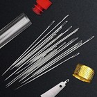 Portable Travel Sewing Kit Repair Set Needle Thread W  Case Home College Tool
