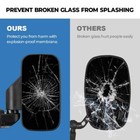 Utv Rear View Side Mirrors For Polaris Ranger 500 570 Xp 900 1000  general 1000