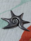 William Spratling Mexican Sterling Silver Conch Pin 22 Grams