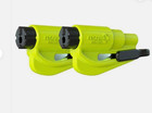 Resqme Original Emergency Keychain Car Escape Tool Seatbelt Cutter 2 Pack