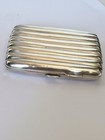 George V Silver Gilt Curved Cigarette Cheroot Cigarillo Case Thomas Bishton 1919