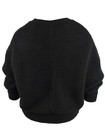 Michael Michael Kors Women s Ribbed Dolman-sleeve Top  xxl  Black  193599372525