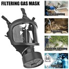 Full Face Gas Mask  Gas Masks Survival Nuclear And Chemical With 40mm Activated