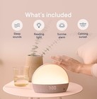 Hatch Sleep Sound Machine  Sunrise Alarm Clock  Smart Light  - Gray