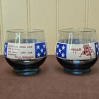 Libbey Apollo 11 First Man On The Moon 1969 Souvenir Glasses Low Ball Lot Of 2