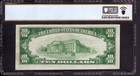 1929  10 Liberty National Bank Note Louisville Ky Courtey Autograph Pcgs B Au 50