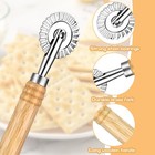 Bewudy Pastry Cutter Wheel  Professional Pasta Maker Cutter Wheel With Roller   