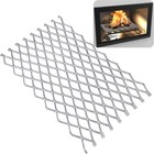 Fireplace Grate Ember Retainer  16 X 10 Inch Steel Ember Retainer Mesh