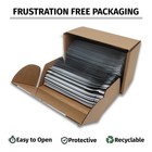 Gorilla Supply Credit Card Cleaning Cards  Dual Side 3 375  X 2 125 
