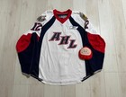 Ahl 2008 All Star Game Joe Motzko Reebok Authentic Game Worn Jersey Size 56
