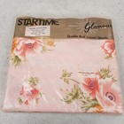 Startime Vintage Retro Glamour Floral Double Bed Luxury Sheets