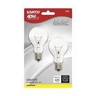 S2744 120v Intermediate Base 40-watt A15 Light Bulb  Clear   White 