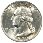 1932-d Washington Quarter Circulated Key Date 25c