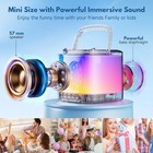 Mini Karaoke Machine For Kids  Portable Bluetooth Karaoke Speaker With 2 Wireles